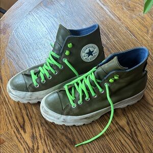 Converse Winter GORE-TEX Lugged Chuck Taylor All Star Boot High Top Thick Sole.